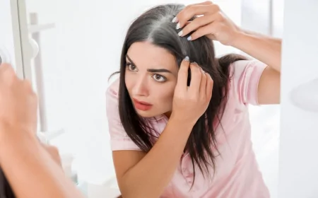 অকালপক্বতায় চুল পেকে গেলে করণীয়