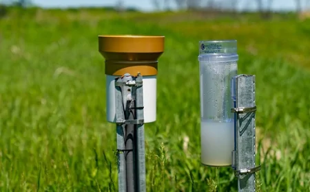 বৃষ্টিপাত মাপার রেইন গেজ