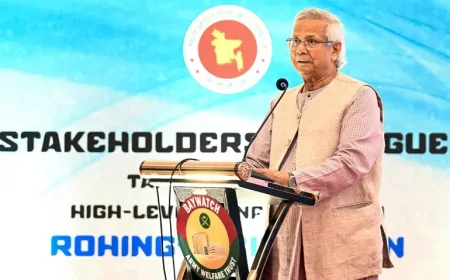 এক্সক্লুসিভ রোহিঙ্গাদের জন্য ন্যায়বিচার ও নিরাপদ প্রত্যাবাসন দাবি করলেন বাংলাদেশের অন্তর্বর্তীকালীন নেতা