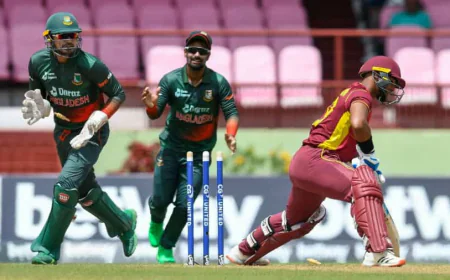 বাংলাদেশ-ওয়েস্ট ইন্ডিজ সিরিজের সূচি ঘোষণা